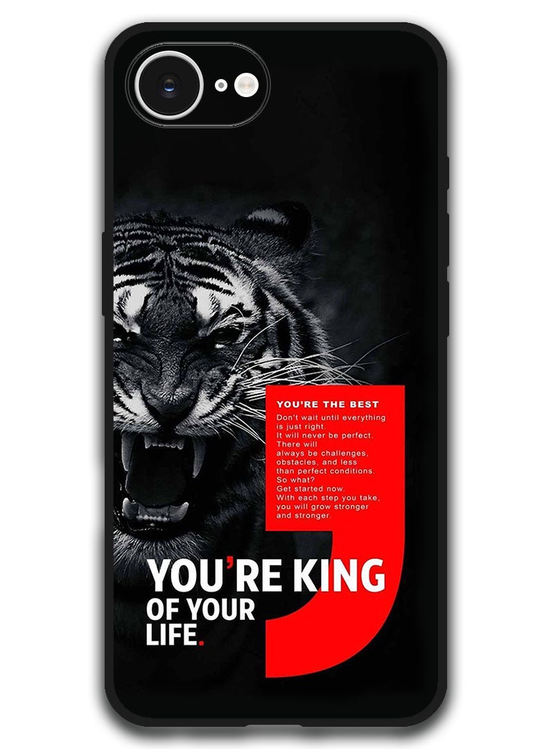 Theodor Case Compatible with Apple iPhone 17e / 16e 6.1 Inch Protection Shockproof Bumper Cover - YouR King - Image 1