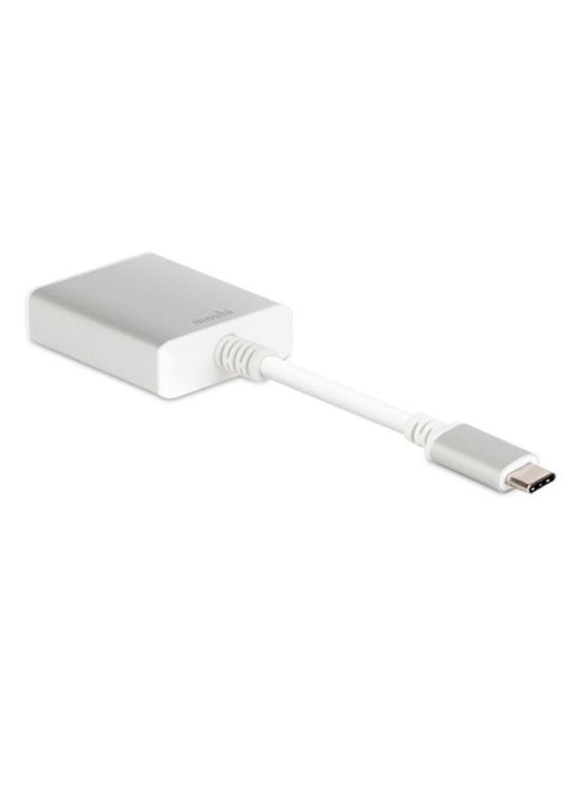 موشي محول USB من النوع C إلى HDMI فضي - Image 2