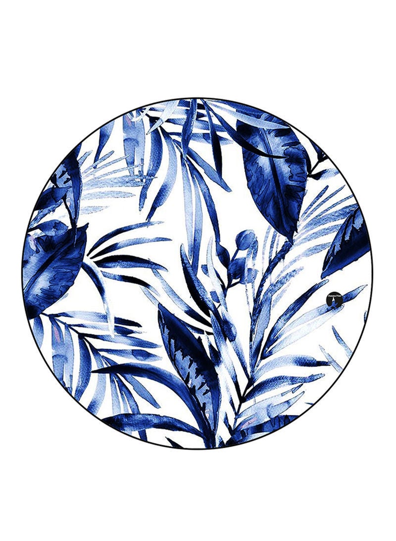 RKN Plants Printed Mouse Pad  Round  Multicolour