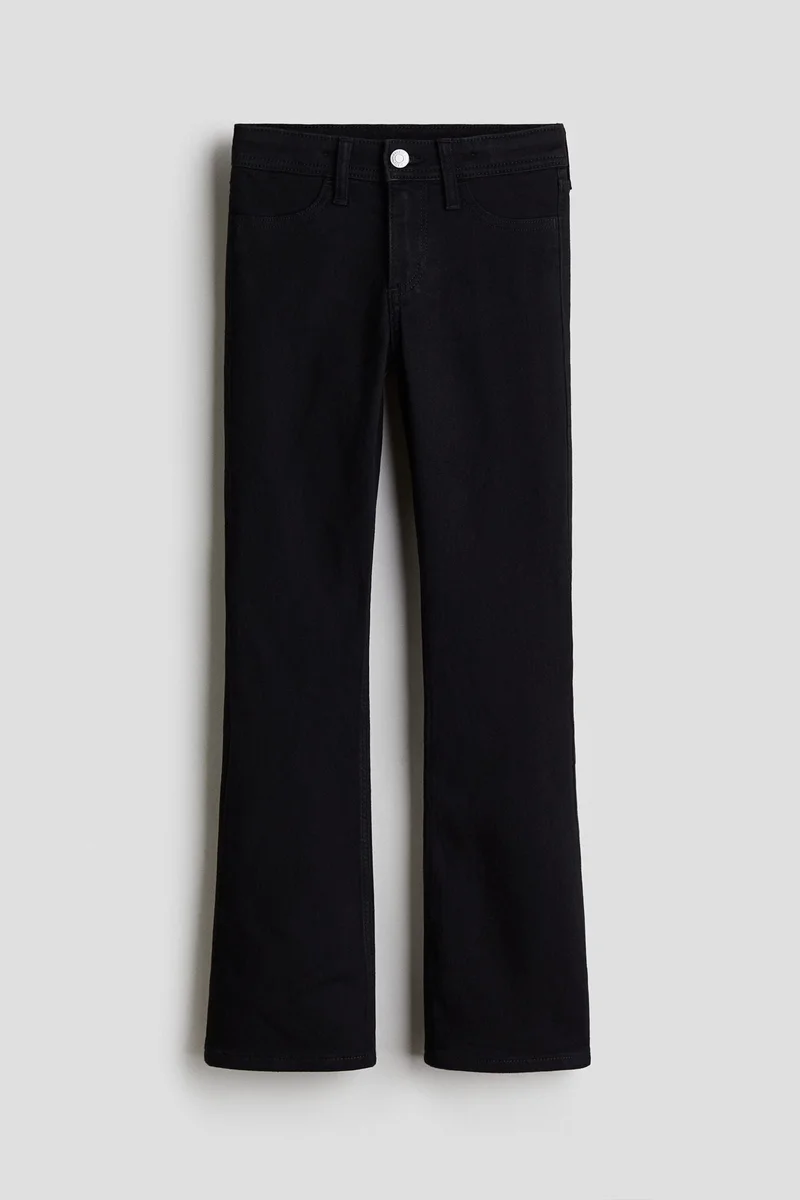 اتش اند ام جينز بقصة حافة واسعة وخصر منخفض