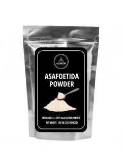 Naturevibe Botanicals Asafetida Powder 100gm (Hing, Asafoetida Ground) 3.53oz | Non-GMO and Gluten Free | Indian Seasoning | Adds Aroma and Flavor
