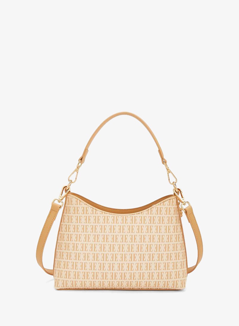 ELLE Floral Print Shoulder Bag With Detachable Strap - Image 5