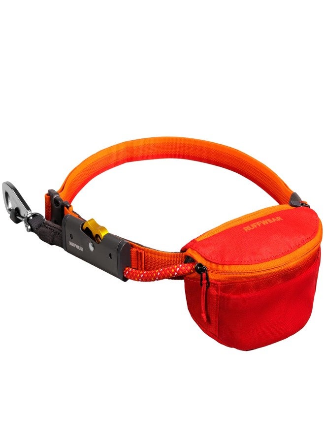 Ruffwear, Hitch Hiker Dog Leash, Adjustable Leash & Hitching System for Camping & Hiking, Red Currant - Image 1