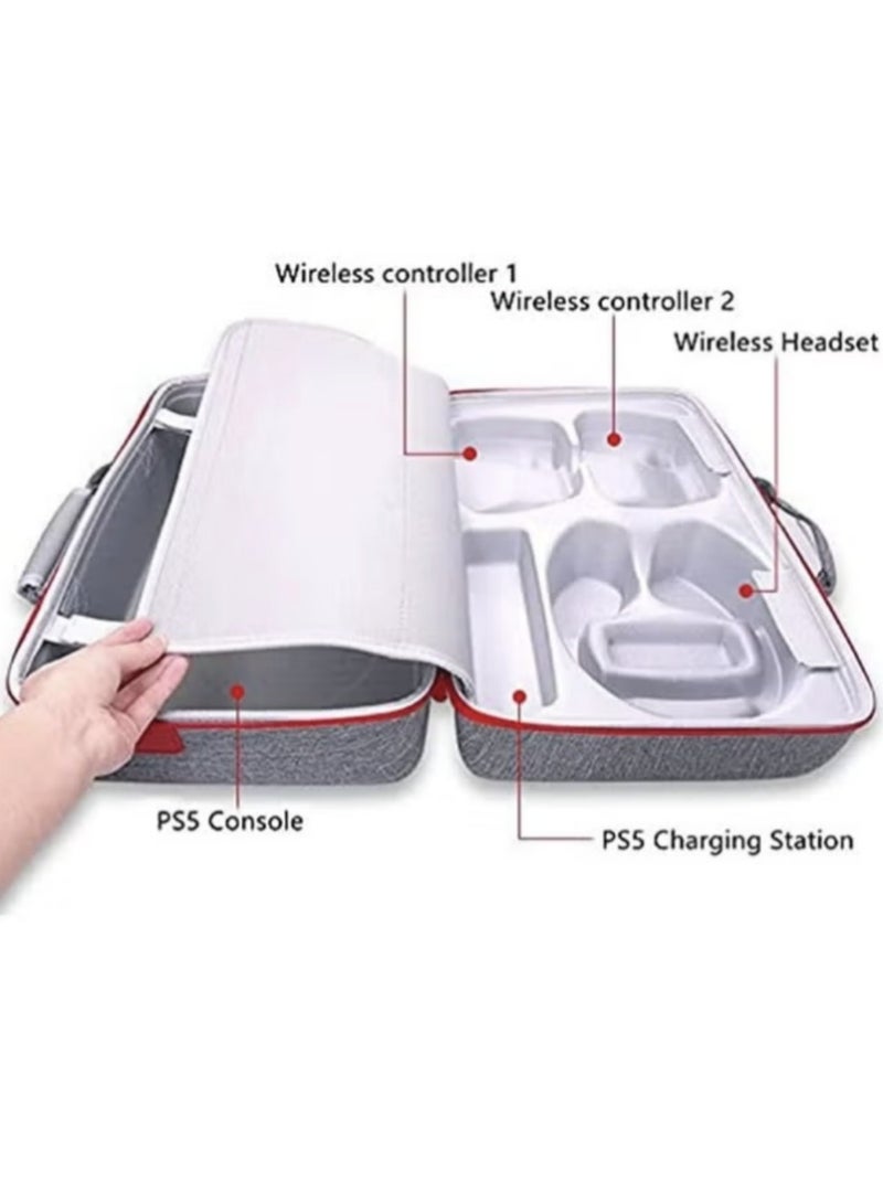 Case Storage Bag For PS5 Gray - Image 3