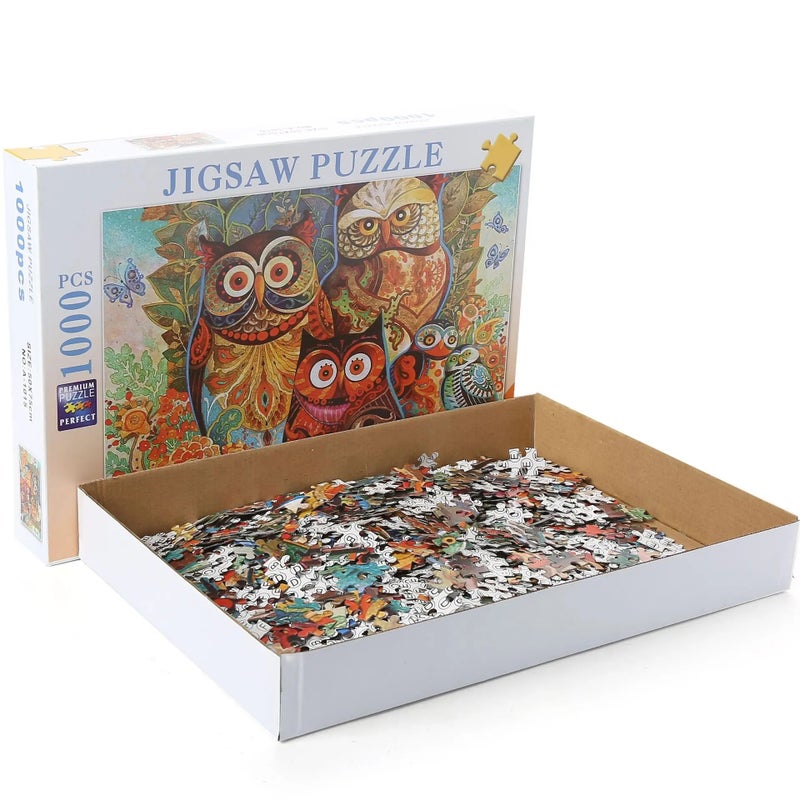 Bluejw طباعة 500 1000 قطعة لعبة تركيب البازل للكبار مصنع بازل - Image 4