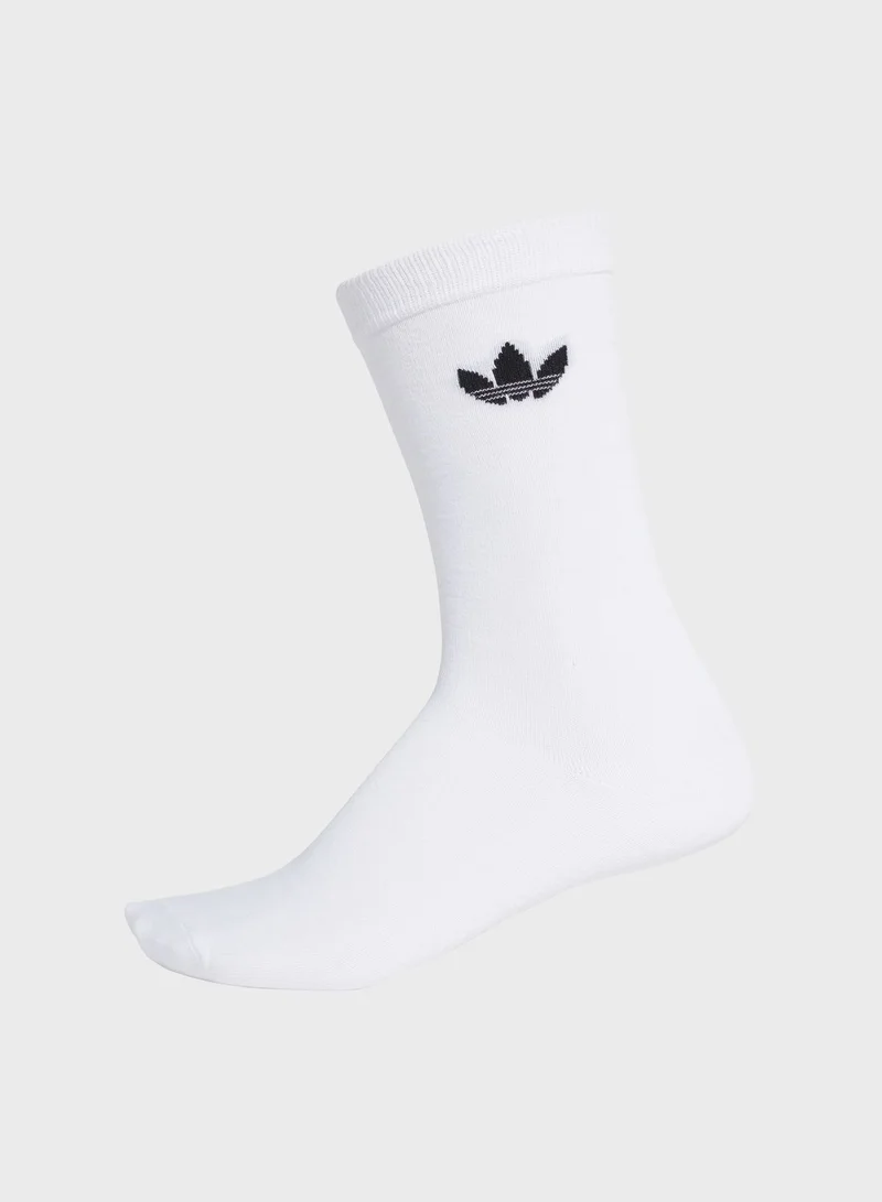 adidas Originals Kids Trefoil Crew Socks