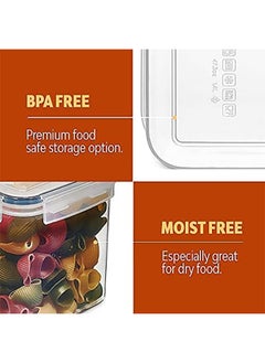 Arabest Food Storage Containers Set with Lids (24 Pack) for Kitchen and Pantry Organization - BPA Free Kitchen Canisters for Cereal, Rice, Flour & Oats - Free Marker and 24 Labels  - Image 5