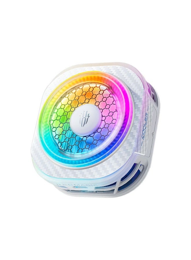ريد ماجيك مبرد ألعاب احترافي REDMAGIC Cryo Cooler 8 Pro بتقنية تبريد TEC متقدمة وقدرة 36W – أداء فائق حتى -25°C مع تحكم ذكي وRGB لتثبيت الفريمات ومنع السخونة اللون ابيض - Image 1