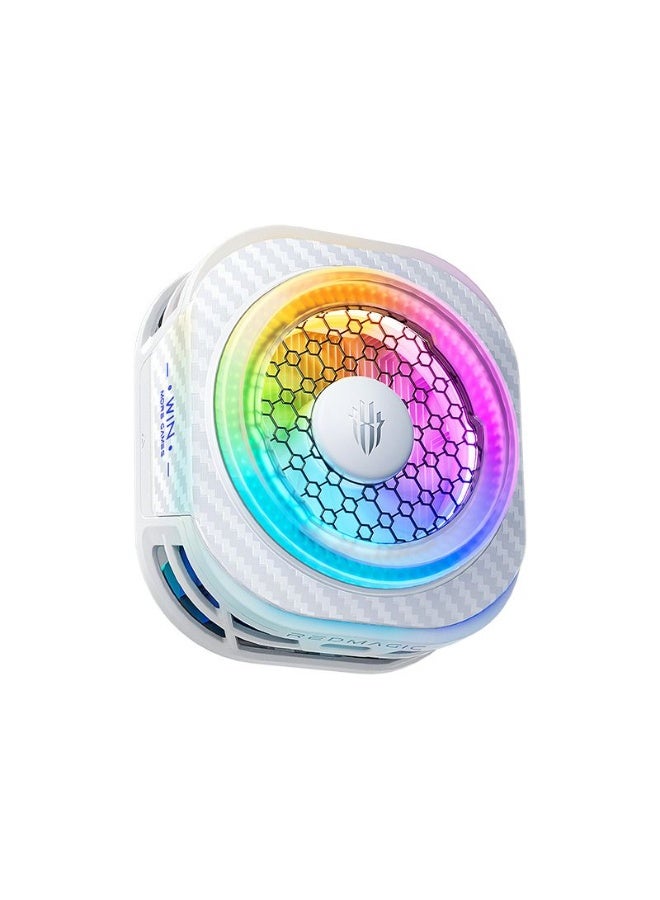 ريد ماجيك مبرد ألعاب احترافي REDMAGIC Cryo Cooler 8 Pro بتقنية تبريد TEC متقدمة وقدرة 36W – أداء فائق حتى -25°C مع تحكم ذكي وRGB لتثبيت الفريمات ومنع السخونة اللون ابيض - Image 2