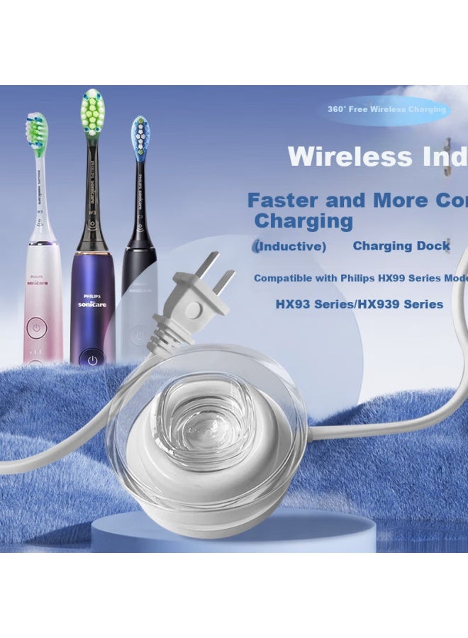 Trendy Style Chic Style Charger Base For Philips Electric Toothbrush Hx9912/hx9924/hx9954/hx9350/hx9360/hx9903/hx993w Inductive Charger - Image 2