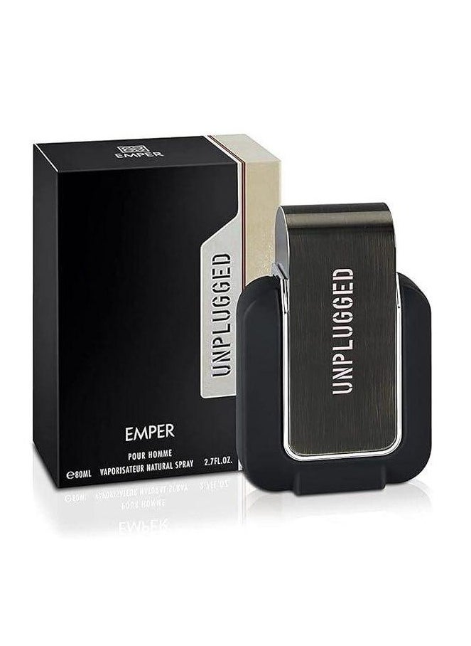 Emper - Unplugged - EDP - For Men  - 80ml - Image 1