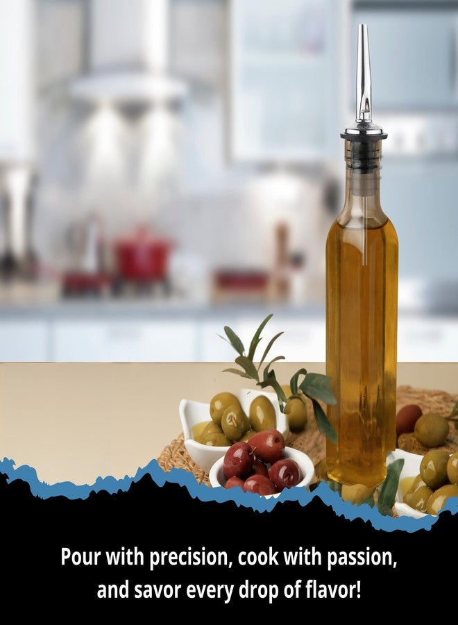 FSE Tapered Pourer Set (Pack of 12), Stainless Steel Design, Reusable, Provides Precise Mess-Free Pouring, Perfect for Spirits and Syrups, Ideal for Bars and Kitchens - Image 5