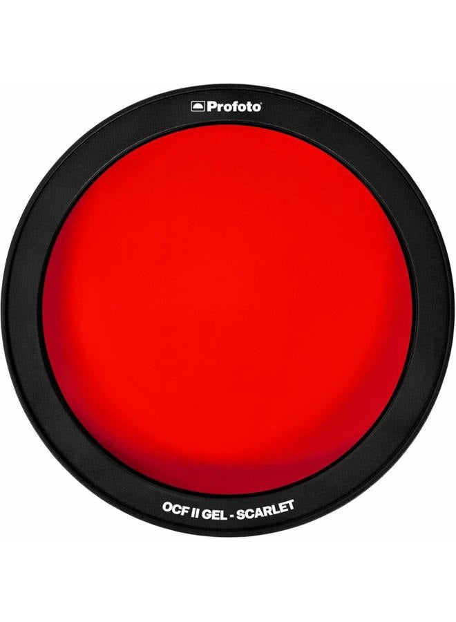 Profoto Off Camera Flash (OCF) II Gel, Scarlet