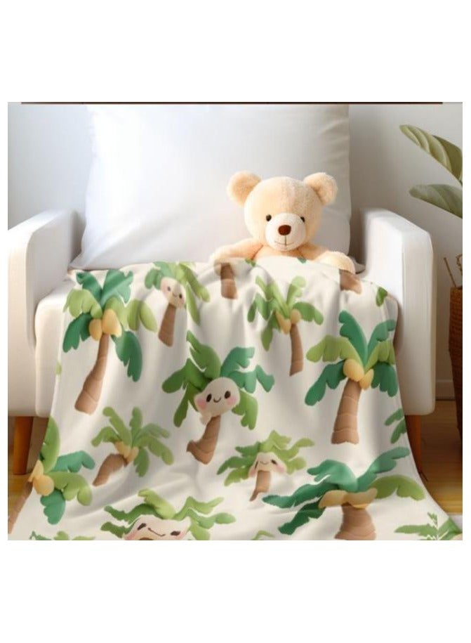 general Children's or student cartoon flannel thin blanket (warm and comfortable, suitable for sleep, games) 100cm*150cm - 868 - Image 5