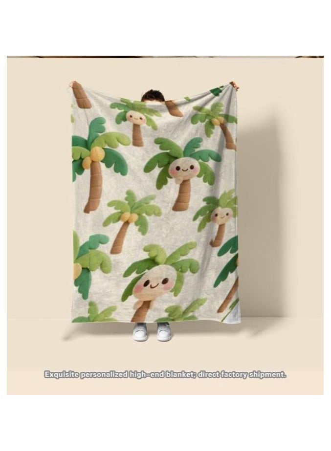 general Children's or student cartoon flannel thin blanket (warm and comfortable, suitable for sleep, games) 100cm*150cm - 868 - Image 3