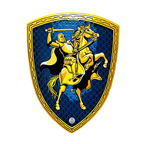 Liontouch Knight Foam Shield for Boys 36 Years Pretend Play Toy for Kids Toddlers with Medieval Horseback Riding Knight Theme Safe Battle Accessory for Dress Up Cosplay Costumes - Image 1