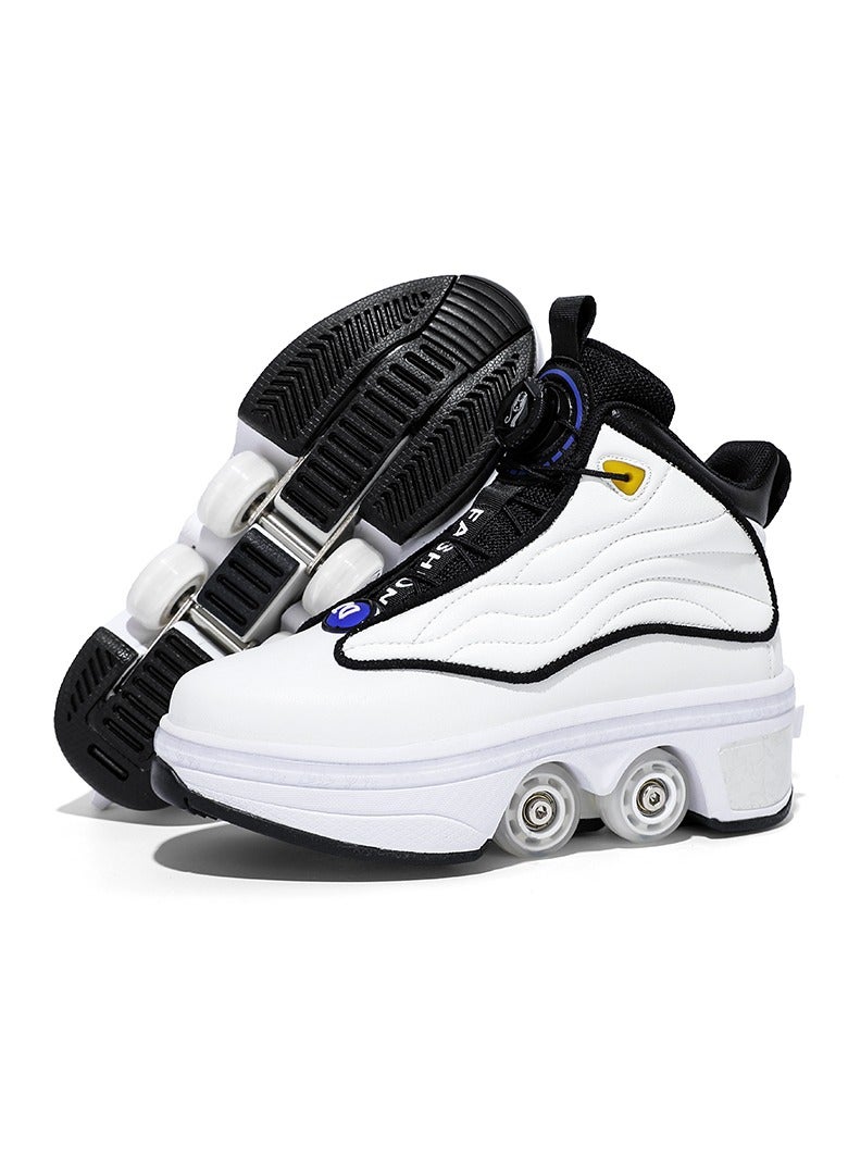 Loquat Roller Skates Shoes with Wheels - Image 2