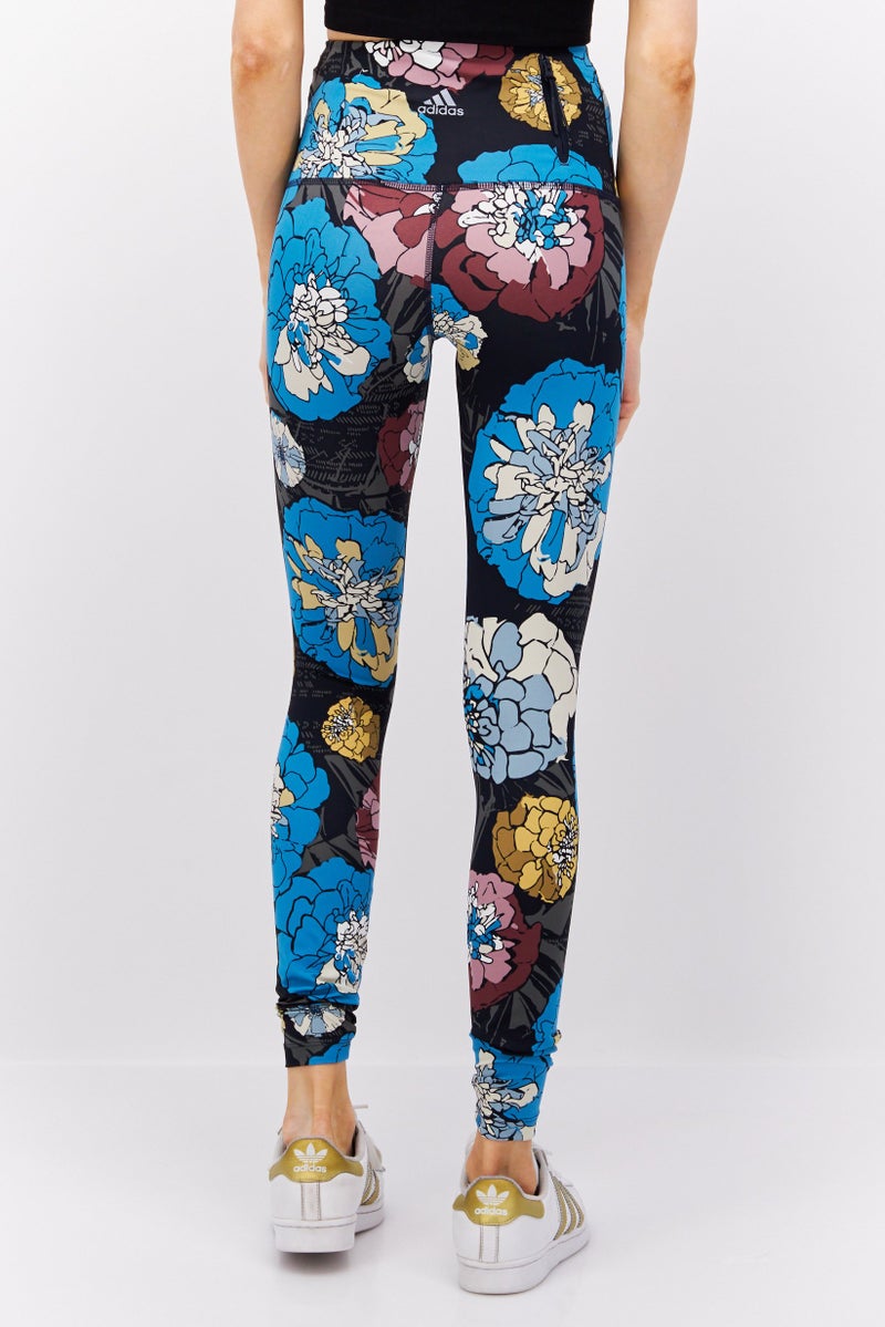 Adidas Women Tight Fit High Rise Training Legging, Multicolor - Image 4