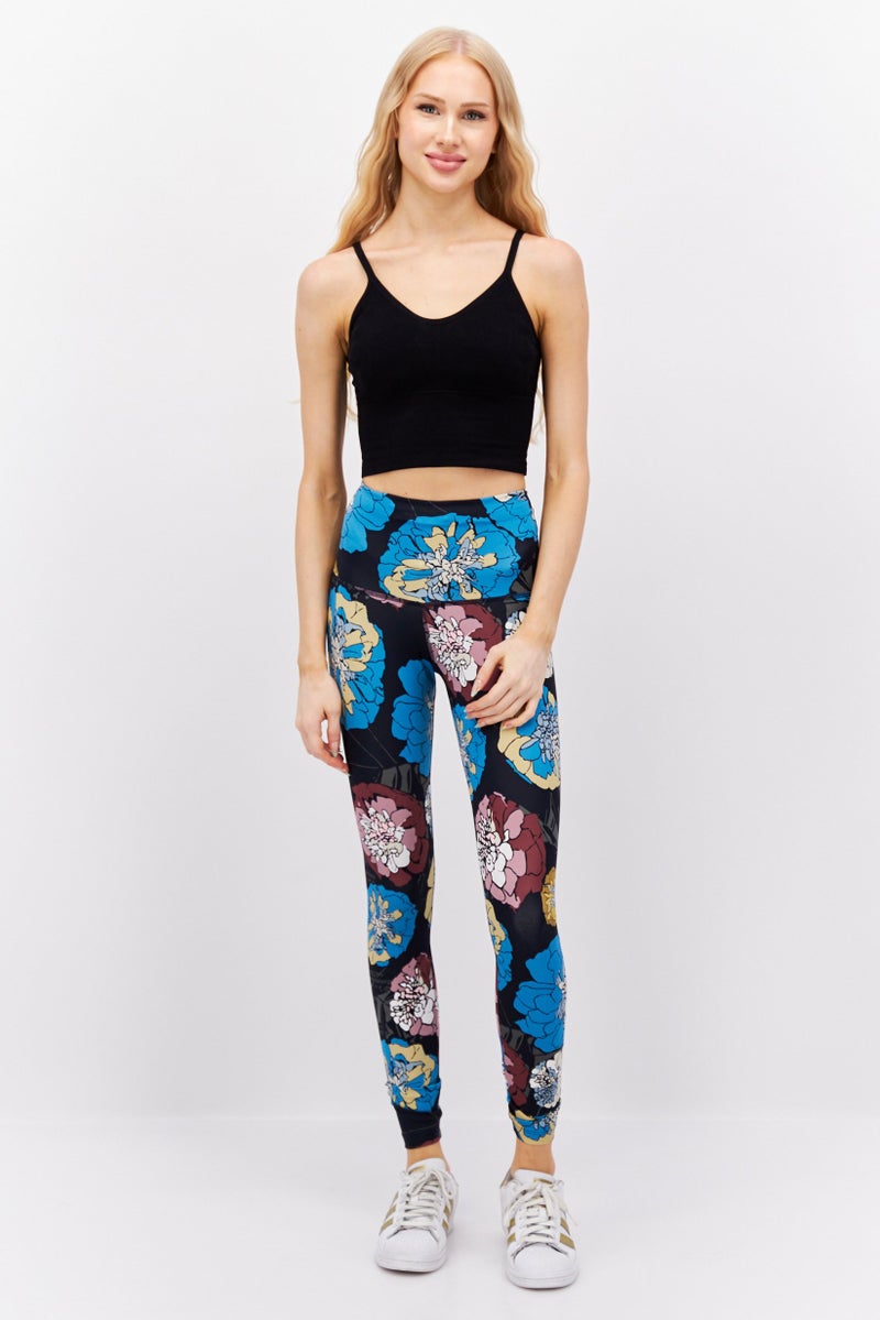 Adidas Women Tight Fit High Rise Training Legging, Multicolor - Image 3