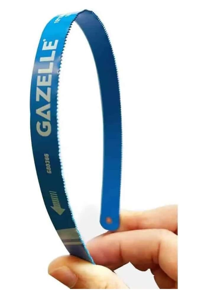 Gazelle 18T x 12 In. Bimetal HSS Hacksaw Blades - 100 Pieces - Image 4