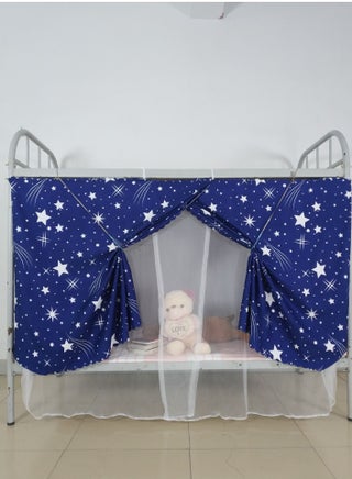 White Star Designed Lower Deck Curtain Cotton Blend Blue/White - pzsku/Z12B35B0AC9A25905749FZ/45/_/1688700375/115b4233-b2fb-4def-a622-78546396526f