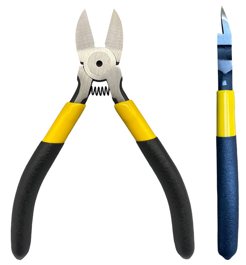 BOOSDEN 5 inch Flush Cutter, Dikes Wire Cutter for Crafting Electrical Jewelry Making, Ultra Sharp Wire Clippers - Image 2