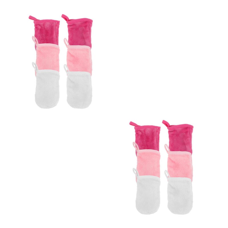 12 Pcs Facial Cleaning Gloves Makeup Remover Facial - Image 2