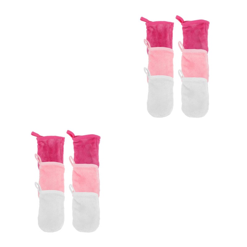 12 Pcs Facial Cleaning Gloves Makeup Remover Facial - Image 5
