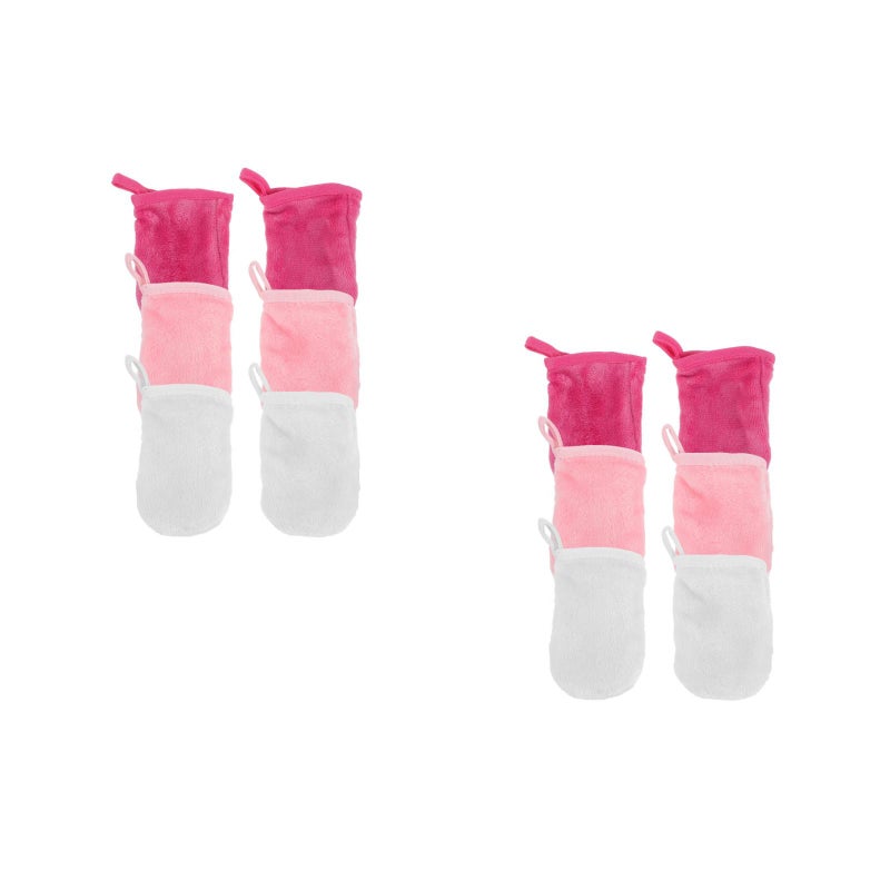12 Pcs Facial Cleaning Gloves Makeup Remover Facial - Image 4