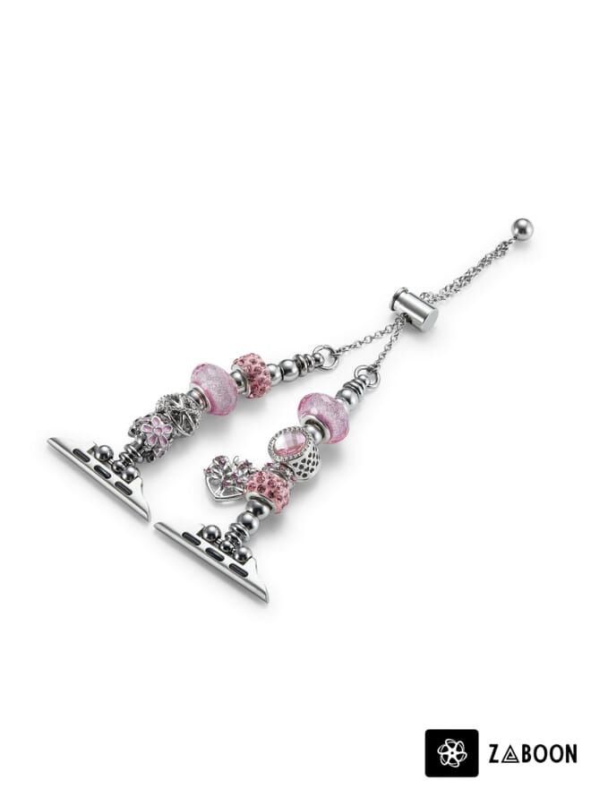 Zaboon Bead Bracelet Metal Watch Band  Apple Watch 3 42mm - Image 3