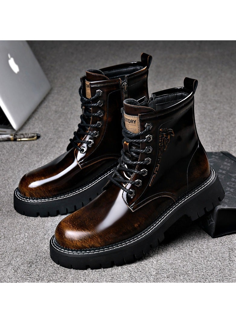 KUYING New Fashion Men's Martin Boots - Image 2