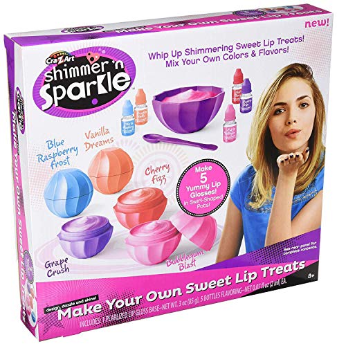 CrazArt Shimmer N Sparkle Make Your Own Sweet Lip Treats by CRAZArt 17531 - Image 1