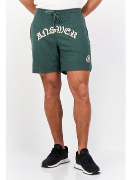 Reebok Men Sportswear Fit Outdoors Shorts, Dark Green  - Image 1
