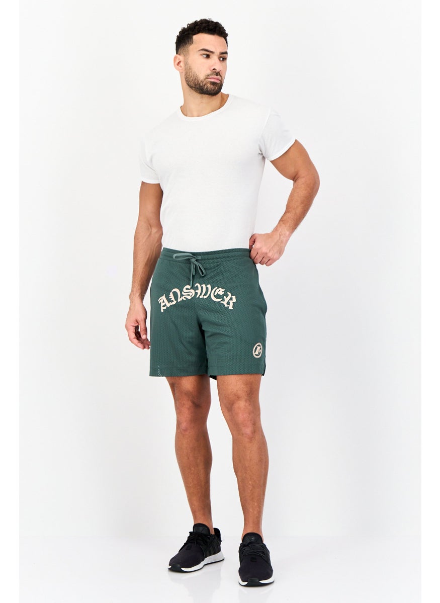 Reebok Men Sportswear Fit Outdoors Shorts, Dark Green  - Image 2