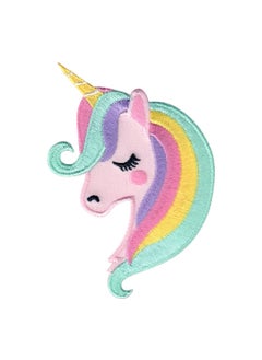 Daily Crafts Daily Crafts 1 Pack Iron on Patches Sew On Applique Patches Unicorn Embroidery Applique Patch for Clothes Backpacks TShirt Jeans Skirt Vests Scarfs 