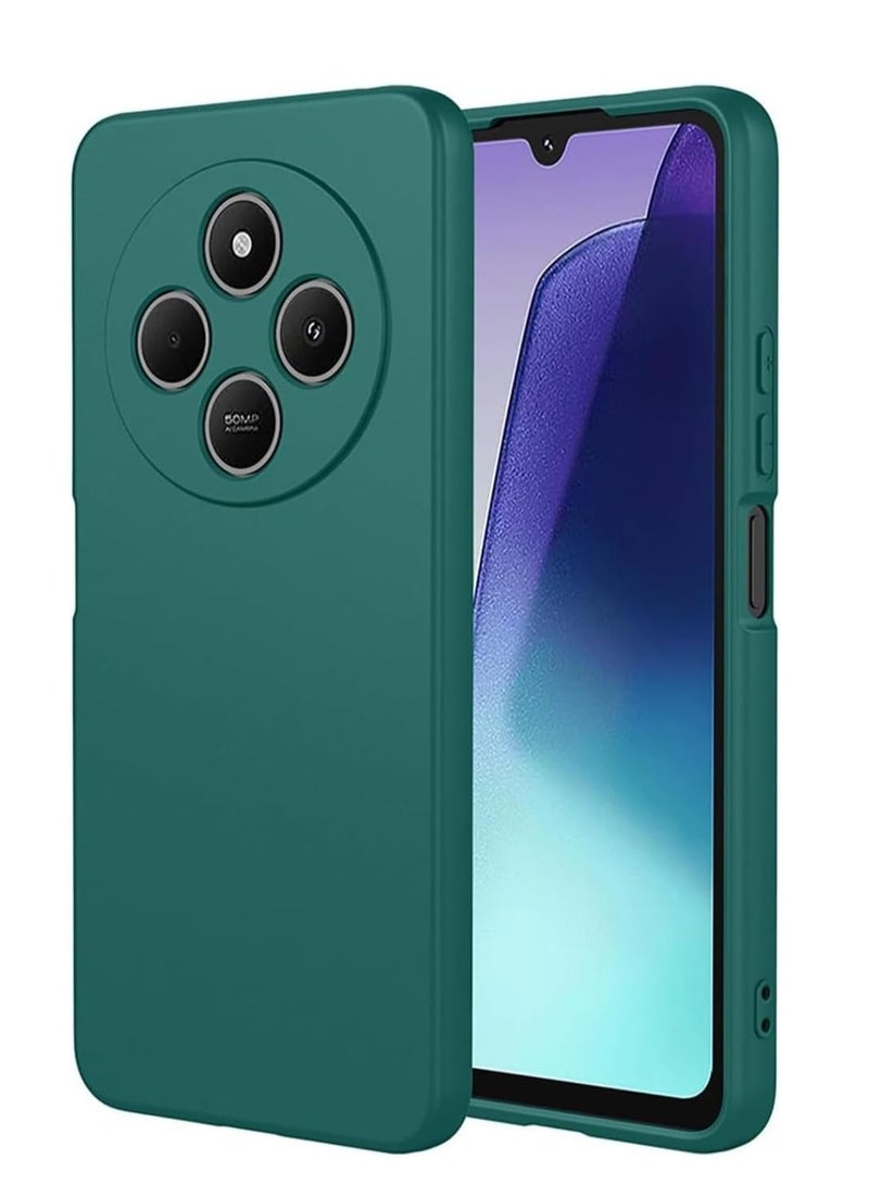 BORTONY Xiaomi Redmi 14C Case Cover Soft Silicone Liquid Gel Rubber Bumper Case with Camera Protection Hard Shell Shockproof Protective Cover for Xiaomi Redmi 14C - Image 1