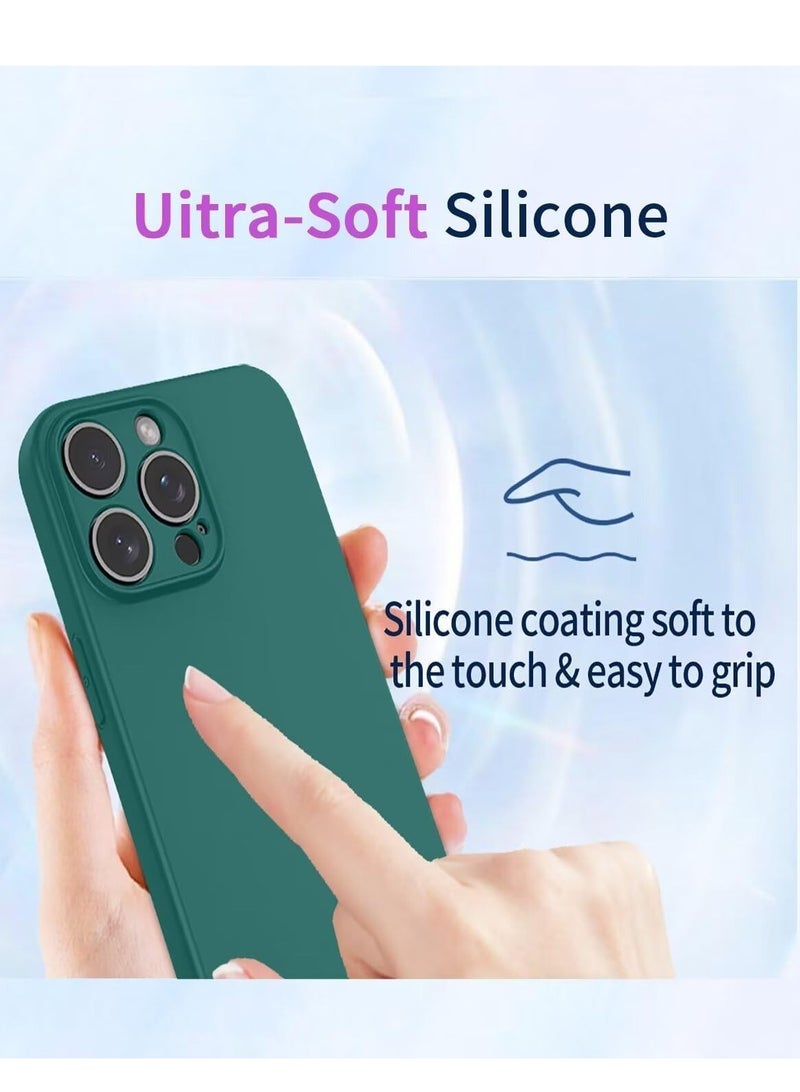 BORTONY Xiaomi Redmi 14C Case Cover Soft Silicone Liquid Gel Rubber Bumper Case with Camera Protection Hard Shell Shockproof Protective Cover for Xiaomi Redmi 14C - Image 3