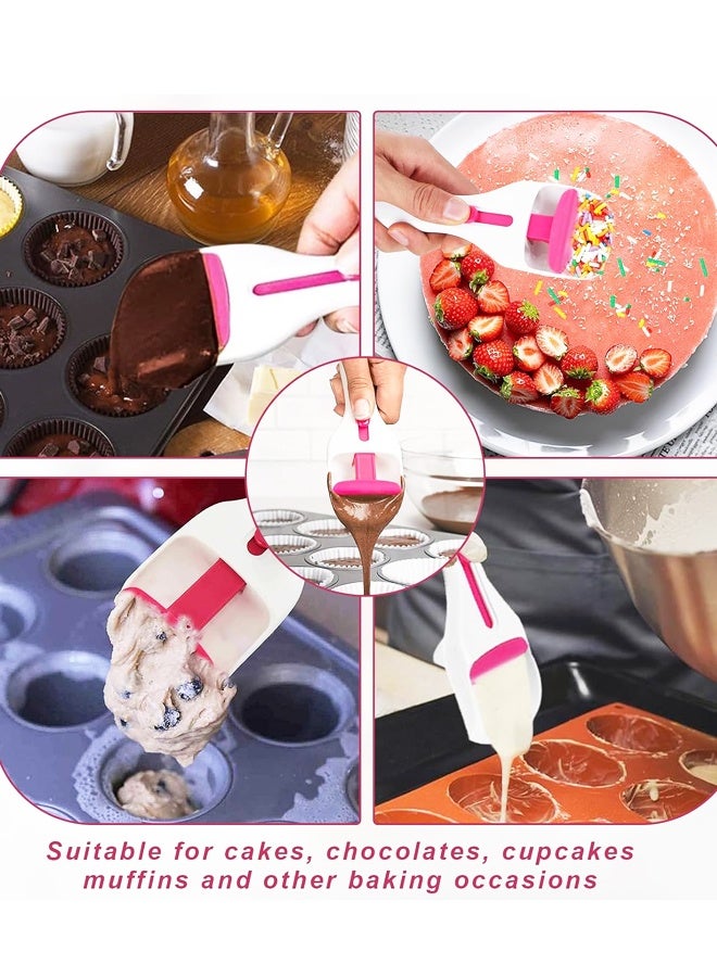 One Click Sliding Cupcake Batter Dispenser Scoop Baking Tool for Cookie Dough Pancakes - Image 5