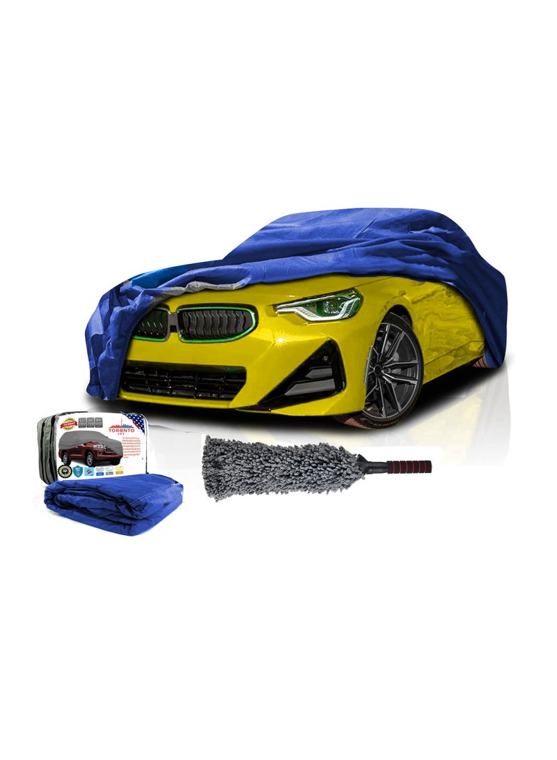 TORONTO Premium 6-Layer Waterproof Car Cover for BMW i3 (2013-2025 Models) - All Weather Outdoor Protection with Zipper Door - Heavy Duty Snow, Rain, Dust, Hail, UV Shield  - Image 1
