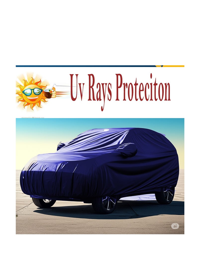 TORONTO Premium 6-Layer Waterproof Car Cover for BMW i3 (2013-2025 Models) - All Weather Outdoor Protection with Zipper Door - Heavy Duty Snow, Rain, Dust, Hail, UV Shield  - Image 3