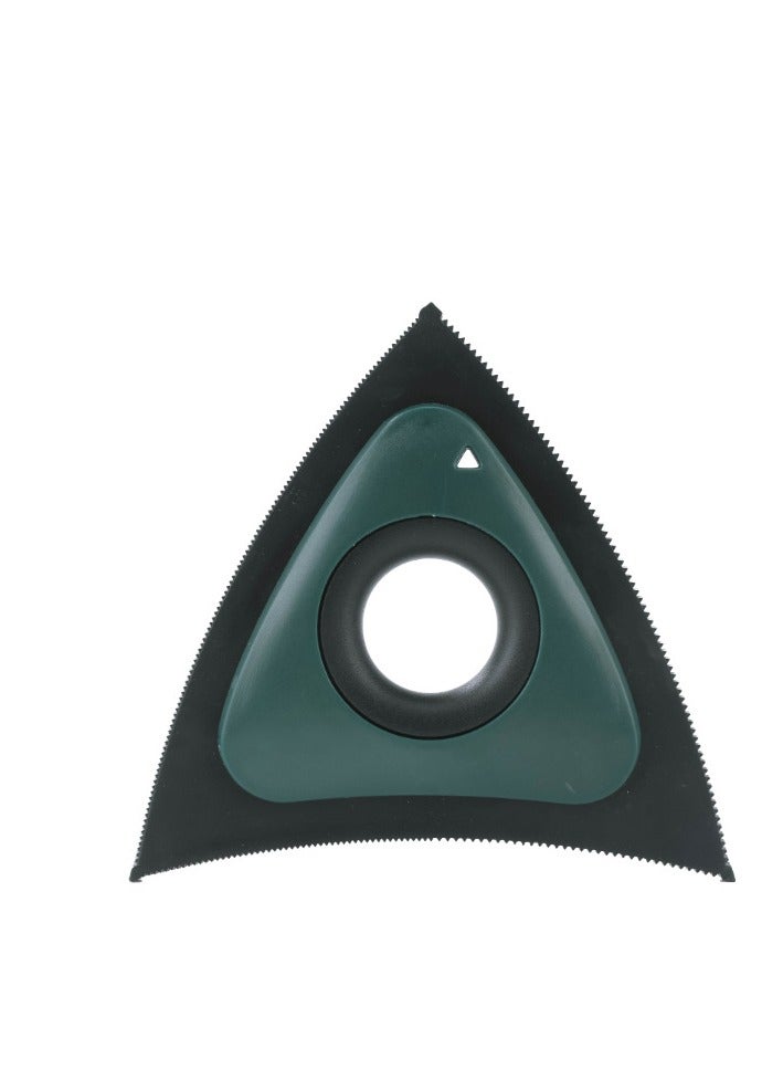 3-in-1 Pet Hair Remover for Couch/Car, Mini Dog Hair Remover Easy To Clean Cat Hair Remover Car Detailing Squeegee Pet Hair Brush For Home Fabric, Furniture, Couch or Carpet,Reusable Eco-Friendly Triangle Fur Cleaner(Green)  - Image 1