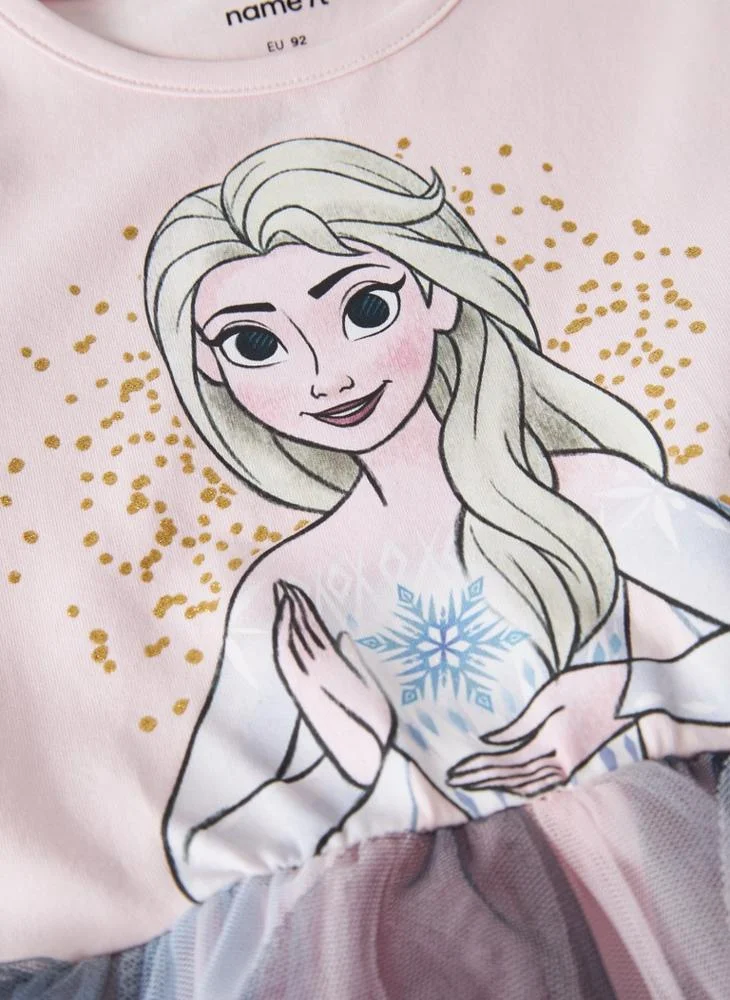 Name It  Kids Frozen Long Sleeve Tulle Midi Dress for Women | Best Price UAE