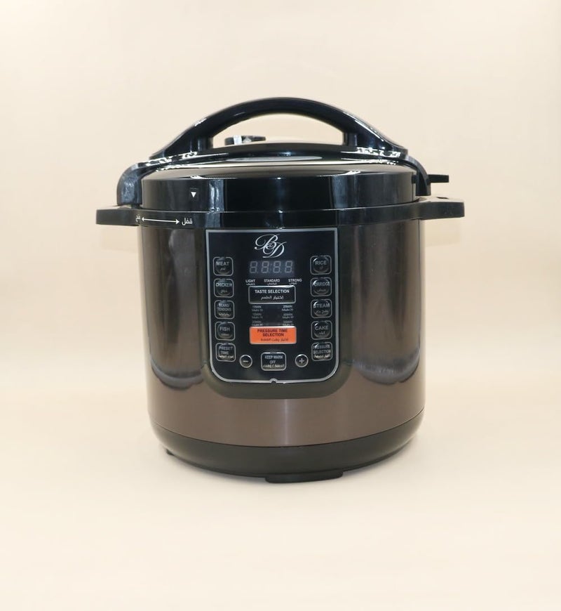 B&D طباخ ضغط كهربائي B&D بسعة 8 لتر