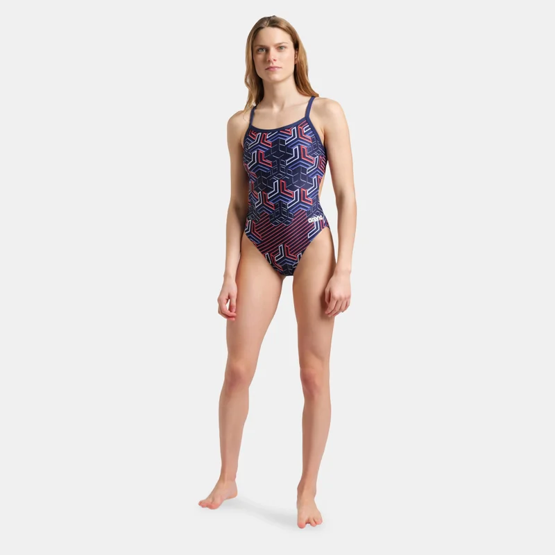 arena Women's Kikko Pro Challenge Back One-Piece Swimsuit