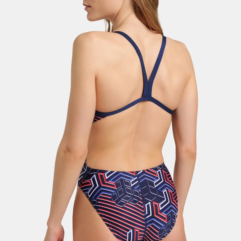 arena Women's Kikko Pro Challenge Back One-Piece Swimsuit