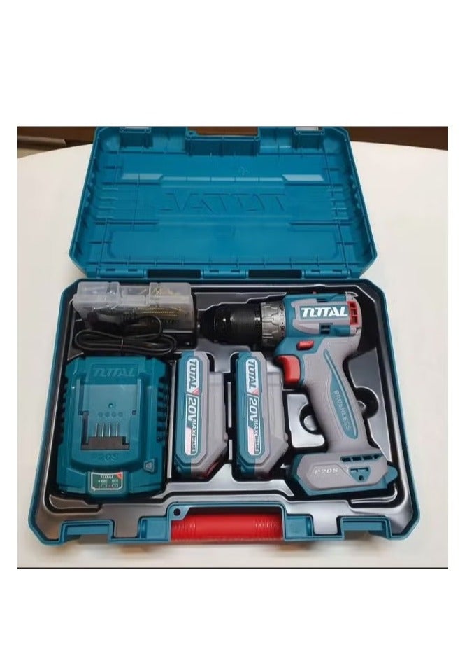 20V 60Nm Cordless Drill - TDLI20602 - Total
