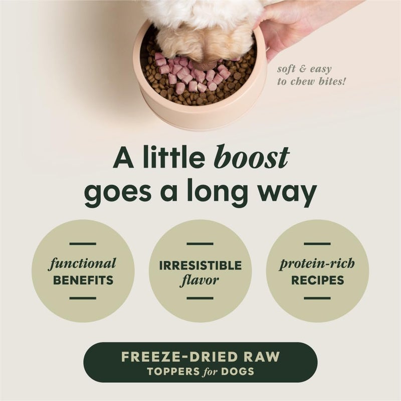 REF. Instinct Raw Boost Mixers Skin & Coat Health Freeze Dried Dog Food Topper - 12.5OZ - Image 4
