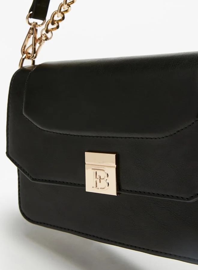 فلورا بيلا من شو إكسبرس Women's Flora Bell Solid Crossbody Bag With Magnetic Closure And Chain Strap