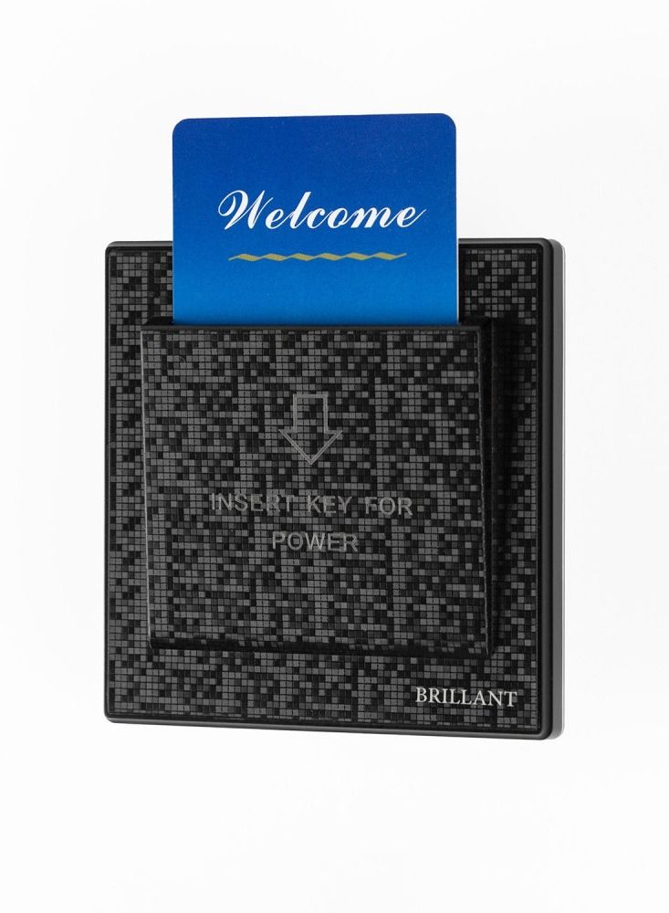 BRILLANT Black card key