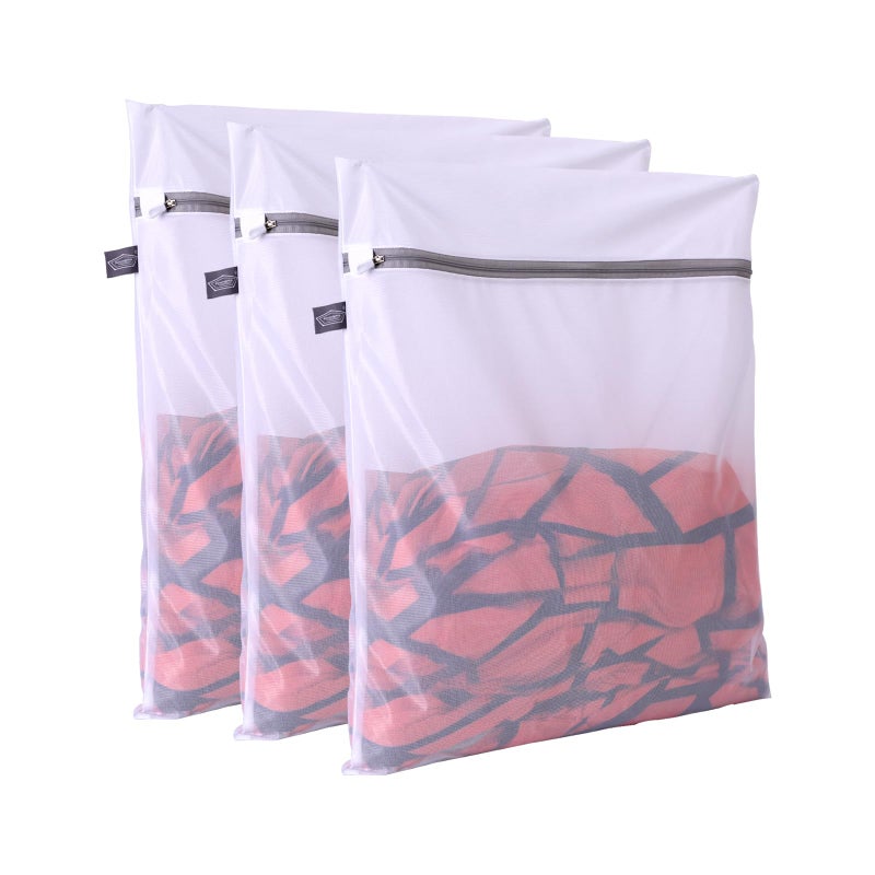 Kimmama Lingerie Bags for Washing Delicates Garment Bag for Washing Machine Mesh Laundry Bags for Cleaning Clothes Tie Scarf Socks Stockings Shirts Toys 3S